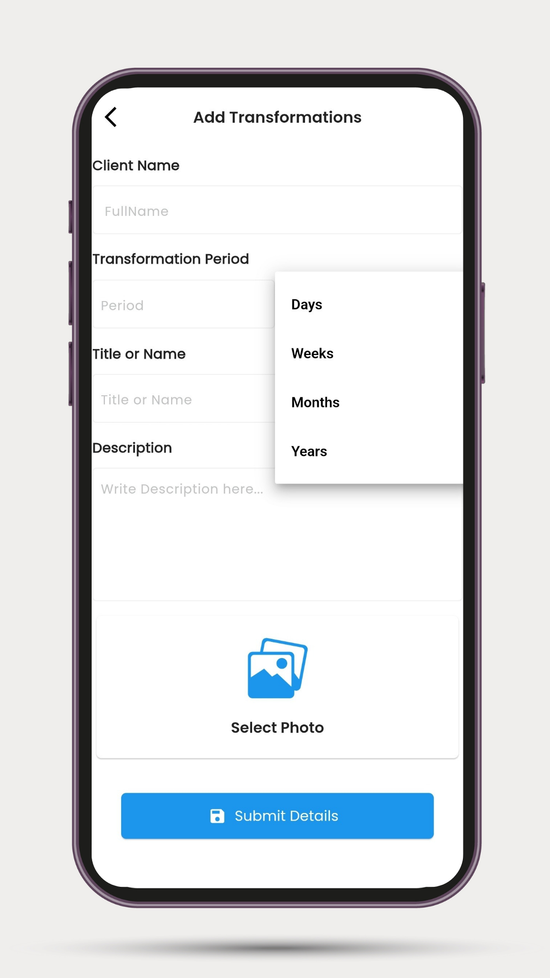 Transformation Period